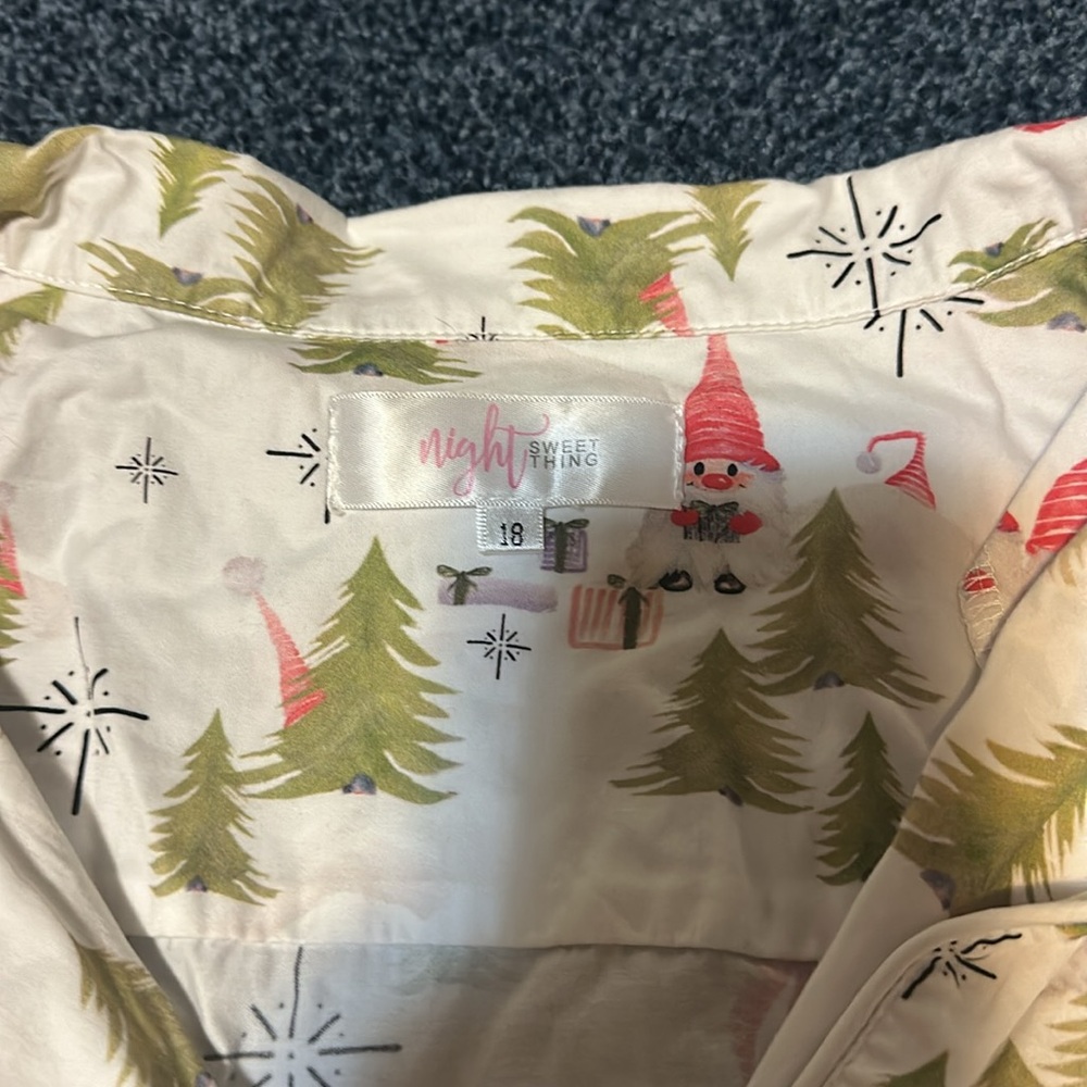 Night Sweet thing Christmas Pajamas - Picture 5 of 10